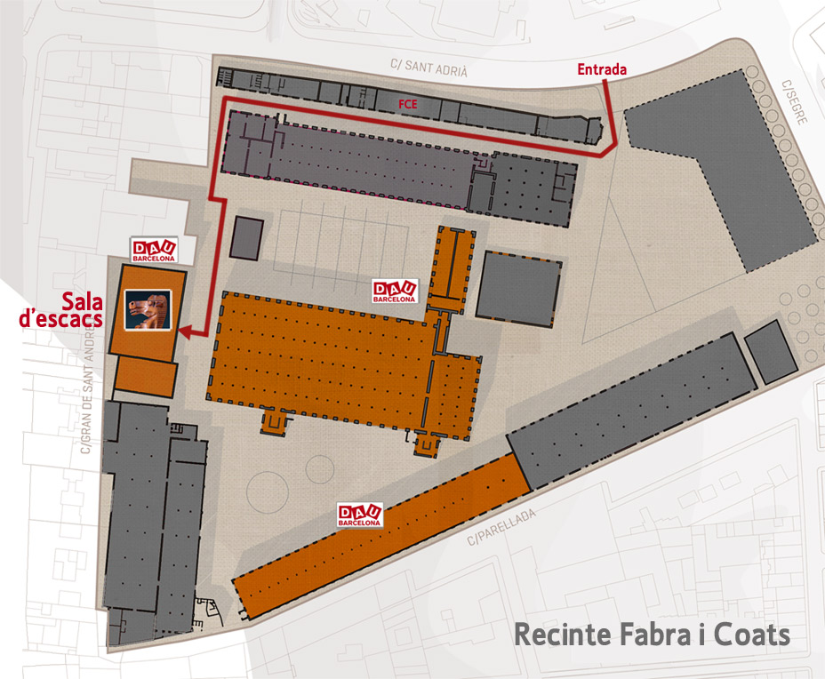 Recinte Fabra Coats. Sala Torneig Dau Barcelona